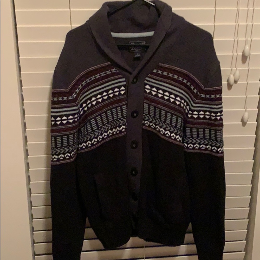 Retrofit Brand MFG Button-up Sweater